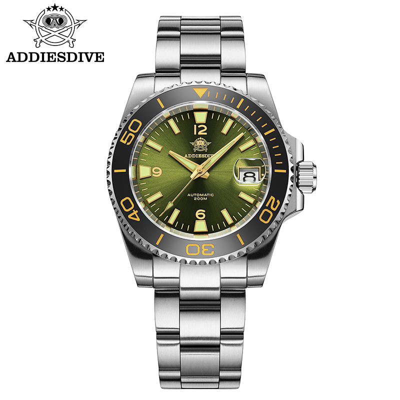Men'S Fashion Jewelry - Addiesdive جديد الغوص ساعة للهدية الرجال