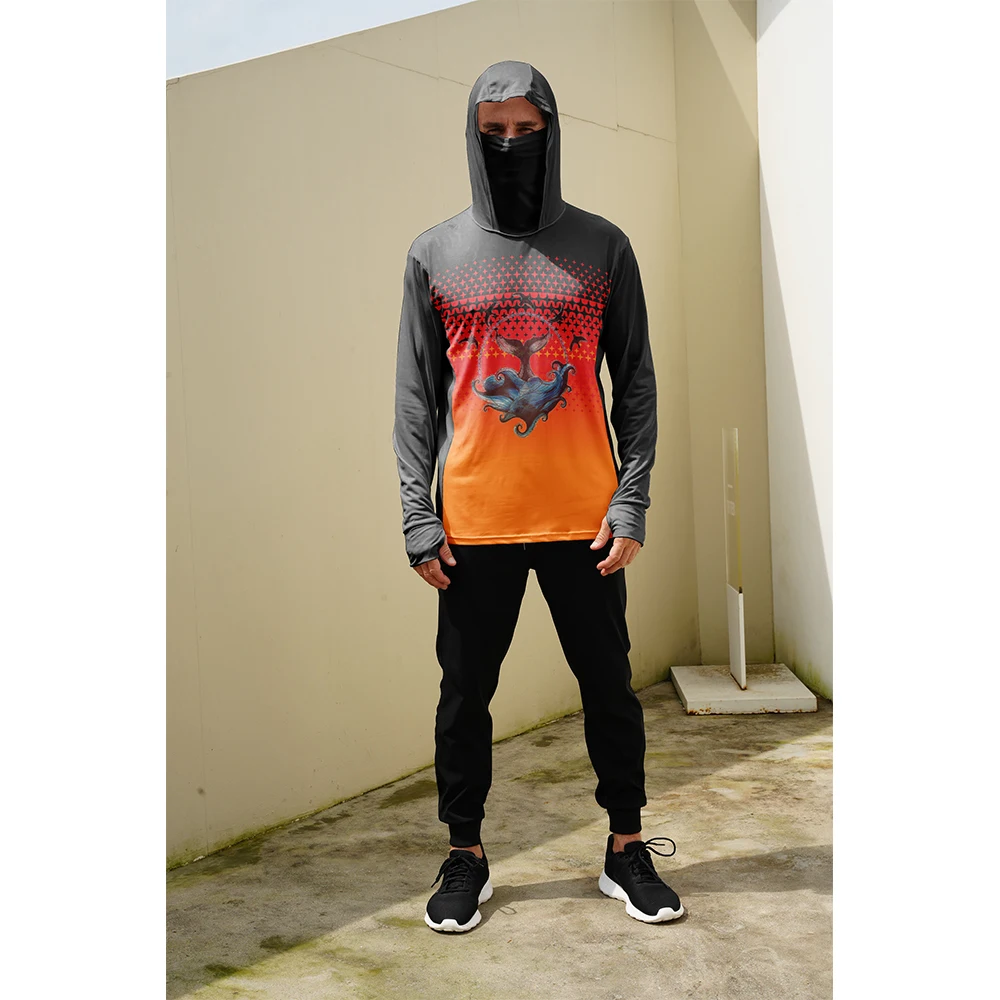 Men'S Fashion Trends 2025 - قمصان صيد للرجال مع قناع وغطاء