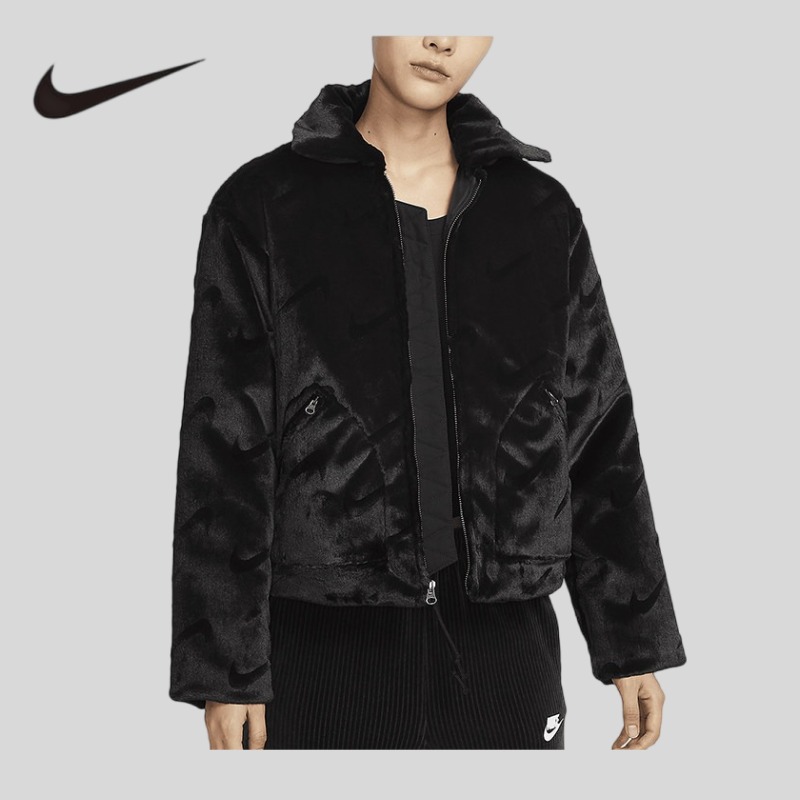 Sherpa Jacket Fleece - جاكيت نايكي فليس شيربا للربيع والخريف،