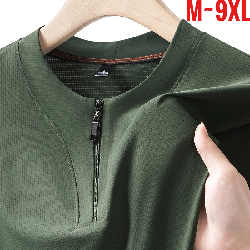 Men'S Fashion Trends 2025 - قميص هينلي رجالي كبير الحجم 9XL