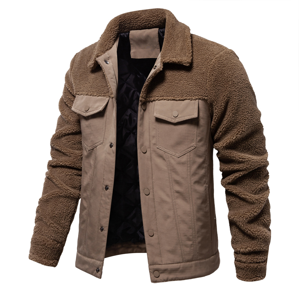 سترة AIOPESON الرجالية الشتوية - مراجعة Sherpa Jacket Fleece وسعره