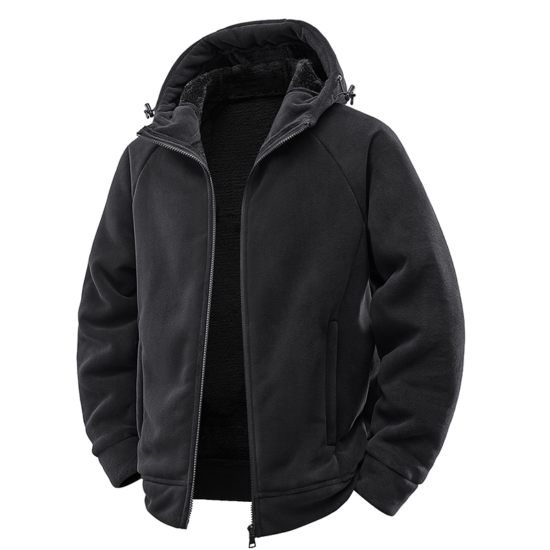 جاكيت رجالي سميك من الصوف القط - مراجعة Sherpa Jacket Fleece وسعره