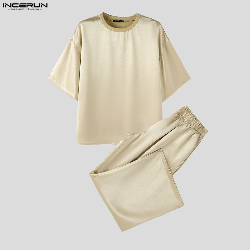 مجموعات إنسرن للرجال: تي شيرت  - مراجعة Men'S Fashion Loose Pants وسعره