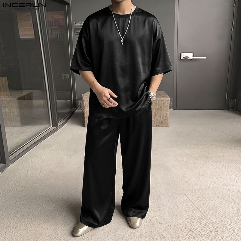 مجموعات إنسرن للرجال: تي شيرت  - مراجعة Men'S Fashion Loose Pants وسعره