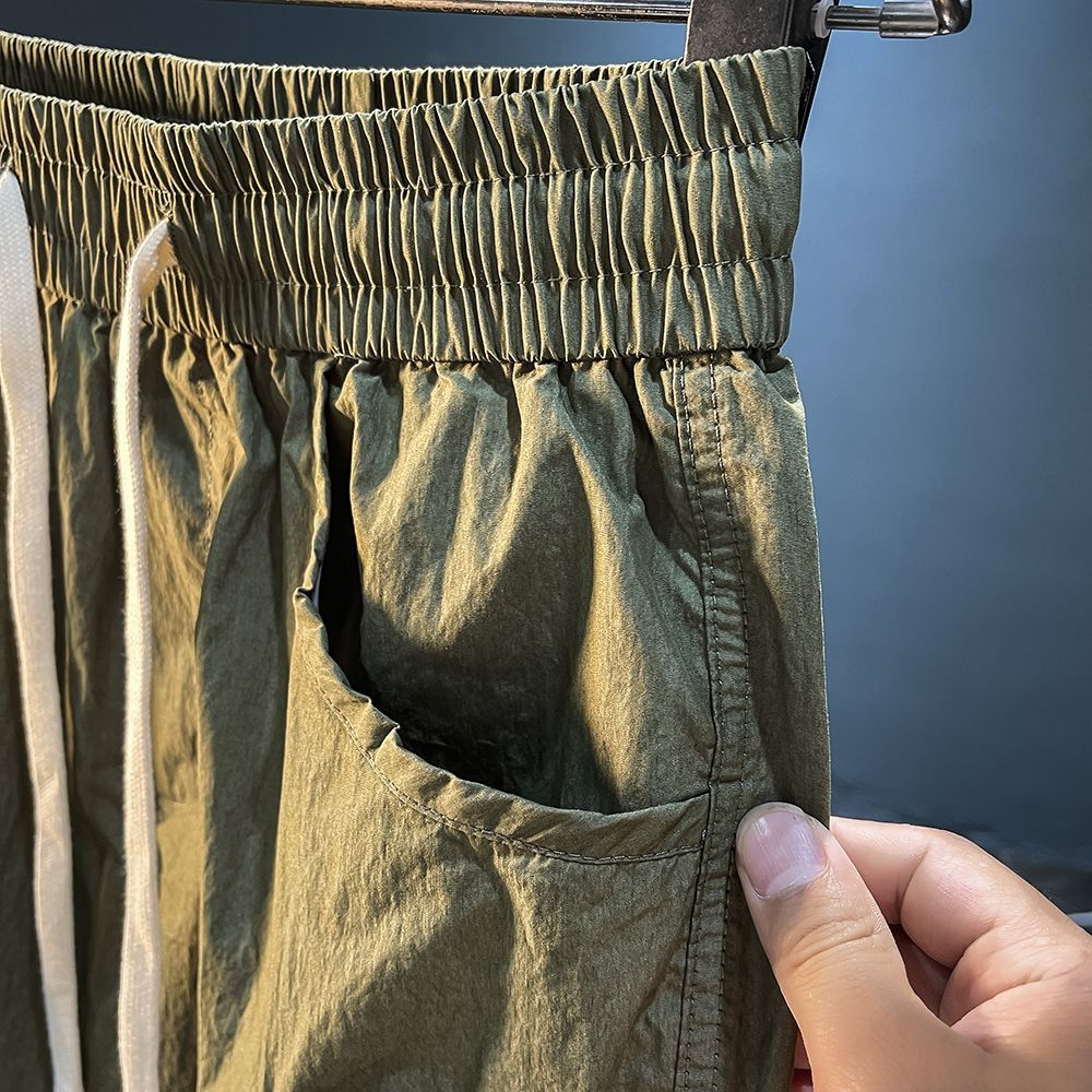 شورت برمودا البضائع الرجالي ال - مراجعة Men'S Fashion Loose Pants وسعره
