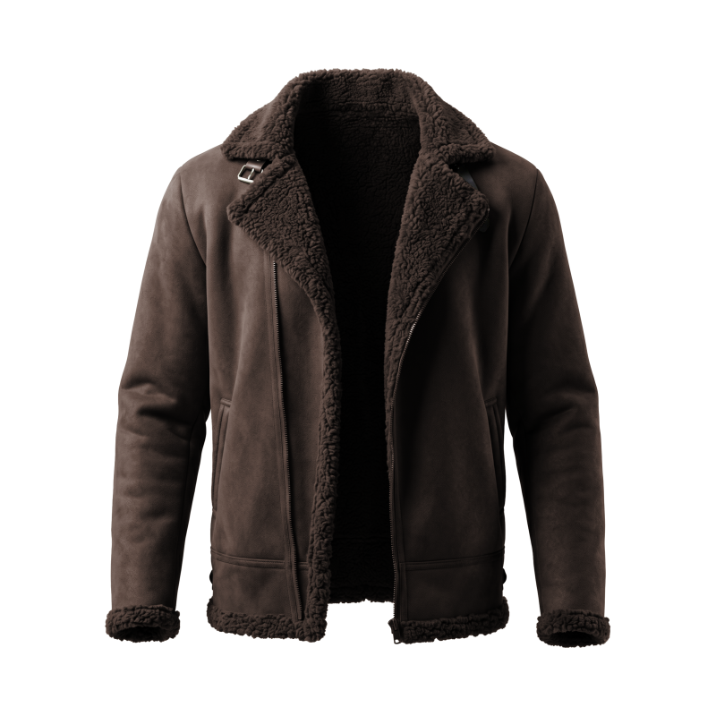 سترة رجالية شتوية للمشي لمسافا - مراجعة Sherpa Jacket Fleece وسعره