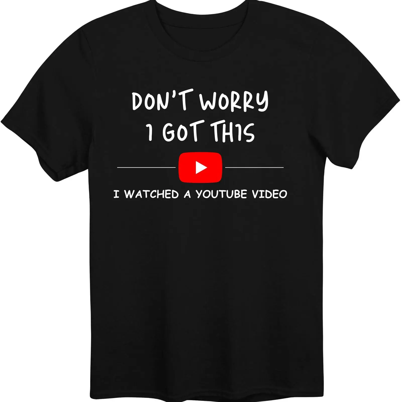 تي شيرت معتمد من يوتيوب بطبعة  - مراجعة Men'S Fashion Youtube وسعره