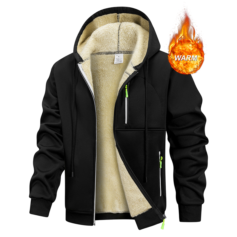 الرجال شتاء دافئ شيربا أفخم اص - مراجعة Sherpa Jacket Fleece وسعره