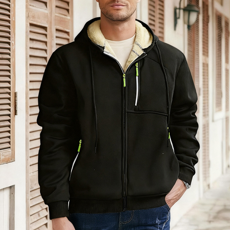 الرجال شتاء دافئ شيربا أفخم اص - مراجعة Sherpa Jacket Fleece وسعره