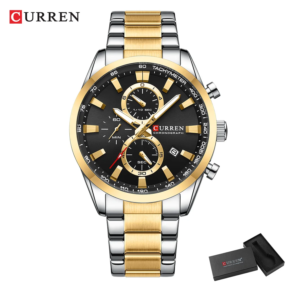 CURREN ساعات كوارتز كرونو رياض - مراجعة Men'S Fashion Jewelry وسعره