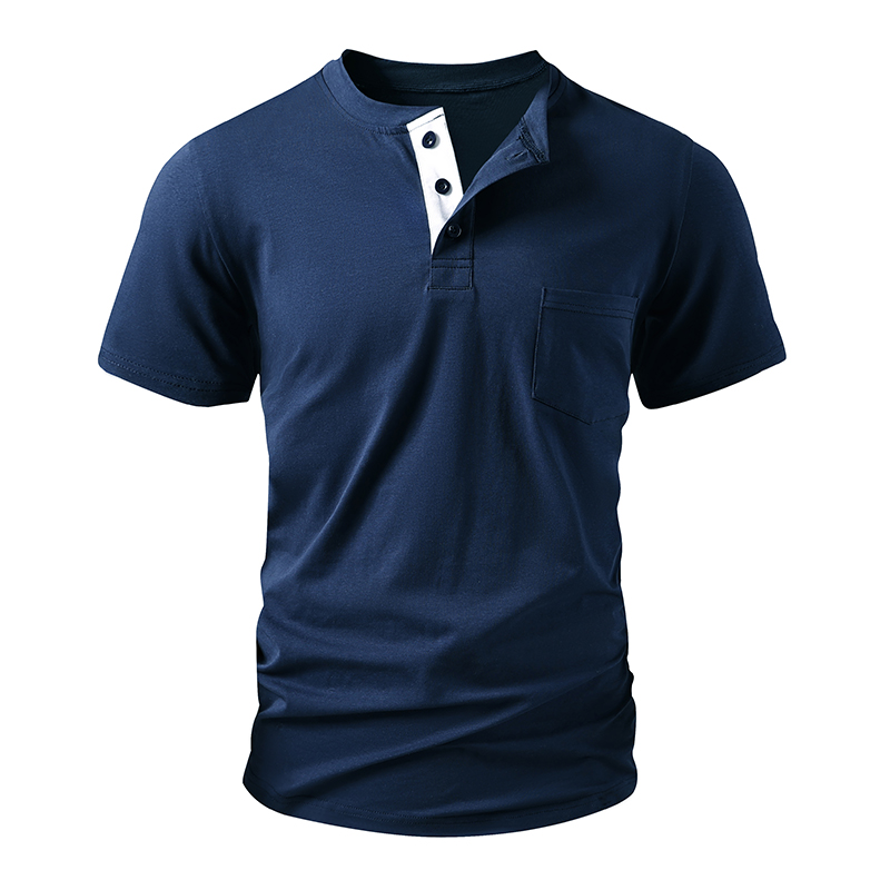 تي شيرت هنلي للرجال بمقاس أورو - مراجعة Mens Fashion Streetwear وسعره