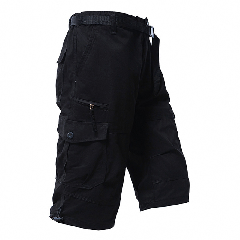 سراويل قطنية للرجال بطول 3/4 ف - مراجعة Men'S Fashion Loose Pants وسعره