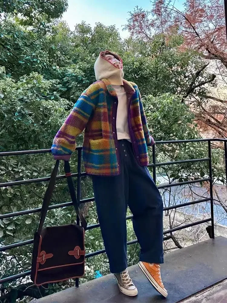 معطف المرأة القطبية الصوف منقو - مراجعة Sherpa Jacket Fleece وسعره