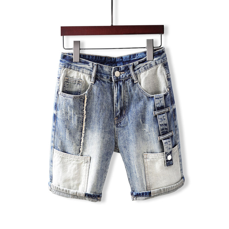 سراويل جينز قصيرة للرجال مع جي - مراجعة Men'S Fashion Loose Pants وسعره