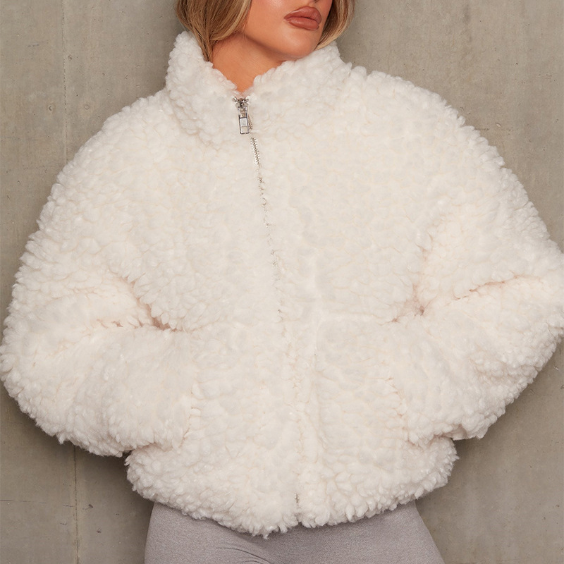 الشتاء صوف الضأن معطف قصير للن - مراجعة Sherpa Jacket Fleece وسعره